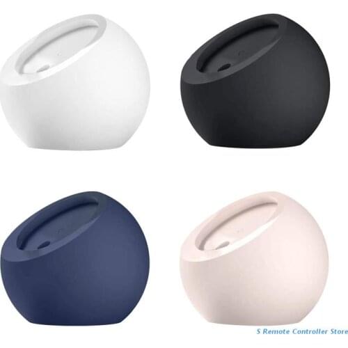 BX0E Safe Black/ Blue/ Pink/ White Holder Mount Base Desktop Dock Silicone Stands