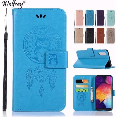 Case For Samaung Galaxy A50 Cover A505FN A30 A70 M21 M30S Flip Leather Wallet Case For Samsung Galaxy A50 Case For Samsung A50