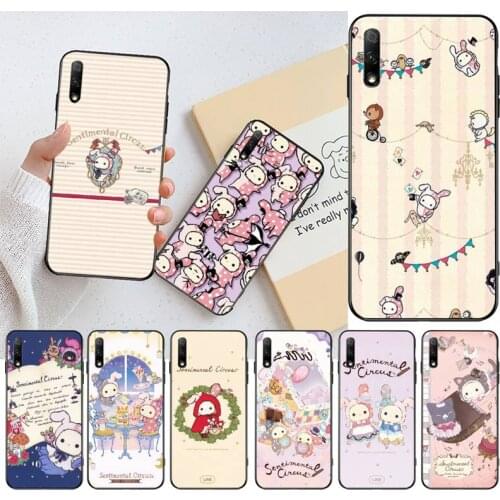 Cartoon cute Sentimental Circus Bling Cute Phone Case for Huawei Honor 30 20 10 9 8 8x 8c v30 Lite view pro
