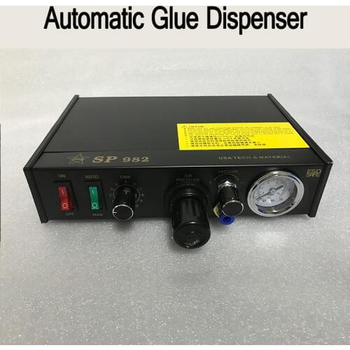 Double-port semi-automatic dispensing machine Glass plastic glue machine Sp982 dispensing machine silicone machine parts