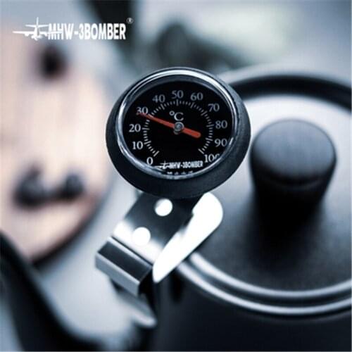 MHW-3BOMBER Coffee Drink Chocolate Milk Foam Thermometer With Needle Holder Speed Sensing Practical Design Mutifunctional Pen