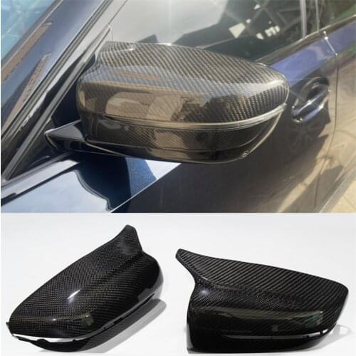For BMW 5 6 7 8 Series G30 G31 G32 G11 G12 G14 G15 G16 M5 F90 Side Wing Rearview Mirror Cover Caps Trim Replacement Black
