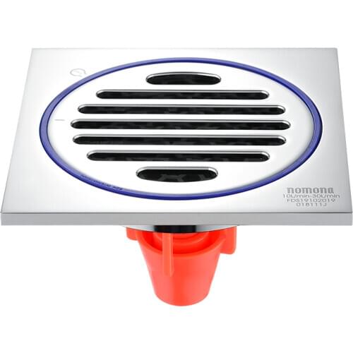 Square Drain Brass 2020 Top Quality Bathroom Anti Odor Model Floor Drain