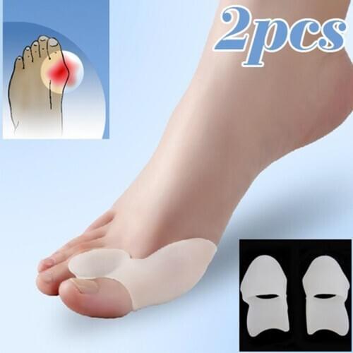 Hot selling hallux feet care Toe seperator pies gel bunion guard toe Pillow Corrector Foot massager 2piece=1pair