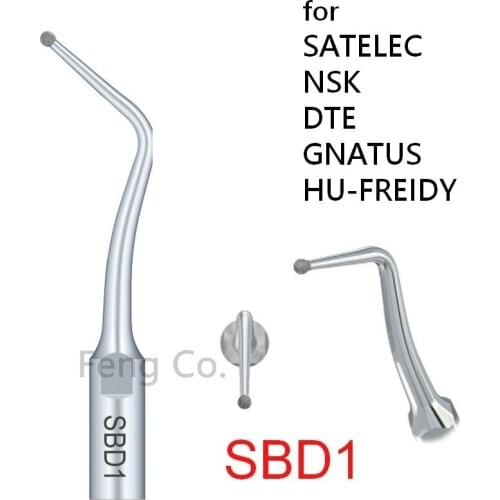 SBD1 Dental Ultrasonic Scaler Tips Scaling Endo Perio Fit SATELEC NSK DTE GNATUS HU-FREIDY Handpiece Dentist Teeth Whitening