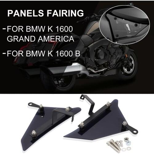 NEW Motorcycle For BMW K1600 B K1600 Grand America Side Plastic Plates Cover Panel Gas Fuel Tank Decal Trim Guard Protector