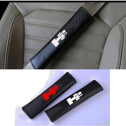 PU Fashion Car Seat Belt Cover Car Seat belt shoulder Pads For Hummer H2