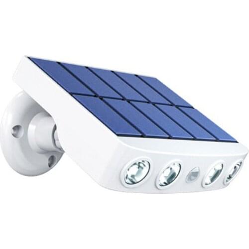 2 pieces Solar Light Outdoor Motion Sensor Waterproof Garden LED Solar Lamp Spotlights For Garden Path Street Led Wall Light