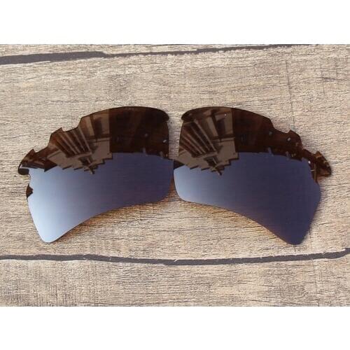 Vonxyz Bronze Brown Polycarbonate Replacement Lenses for-Oakley Flak 2.0 XL Vented Frame