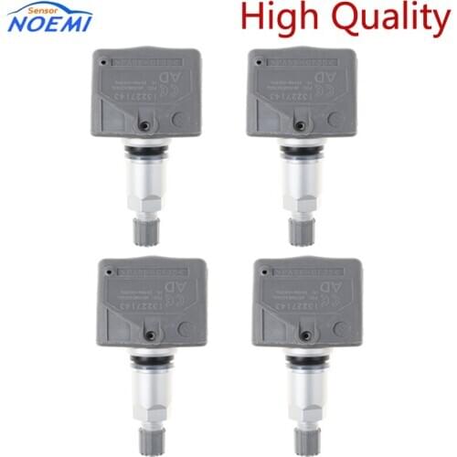 YAOPEI 4Pcs 13227143 TPMS Tire Pressure Sensor MHZ For GMC Saab 9-3 9-5 Chevrolet Volt Lotus Exige