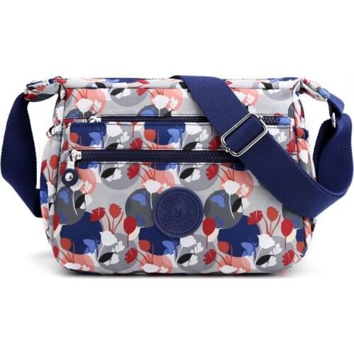 8 Pattern 2021 Women crossbody bag Korean trend Womens branded bags Multi layers Shoulder strap handbags Casual Small Cross bag