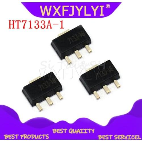 10PCS HT7133A-1 SOT89 HT7133A SOT HT7133 SMD HT7133-1 SOT-89 7133-1 new and original IC