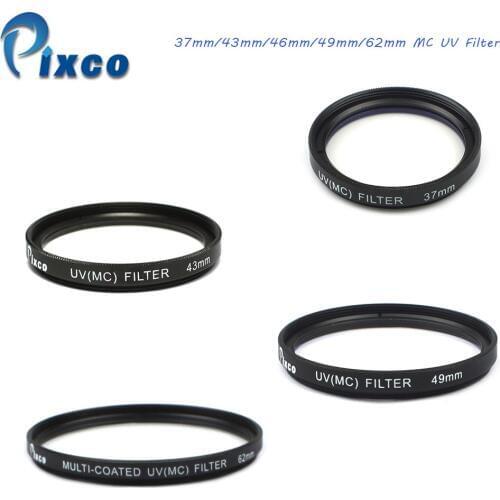 37mm / 43mm / 46mm / 49mm Multi-Coated Ultra-Violet MC UV Filter