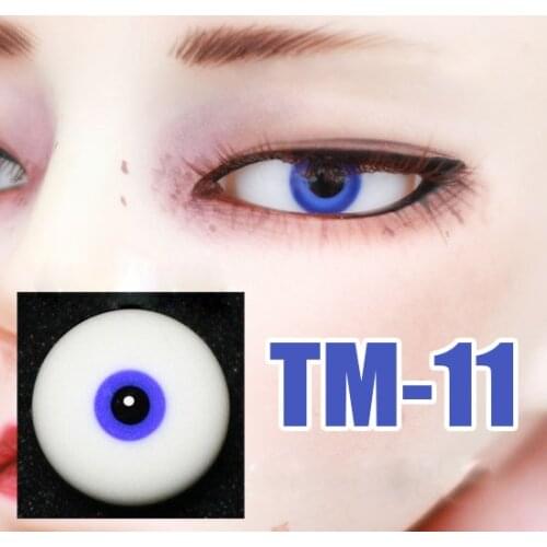 BJD doll eyes glass eyeballs Small iris 14mm TM-11 for 1/6 1/4 1/3 BJD SD Uncle doll accessories doll eyes