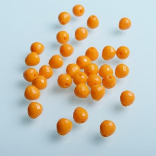 Strawberry Shape Beads 6mm Crystal Beads for Jewelry Accessories