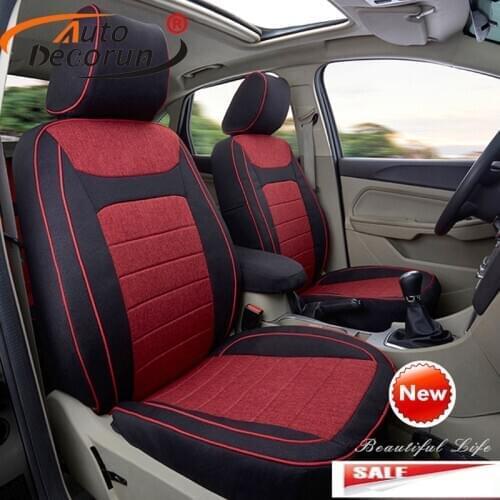 AutoDecorun Custom Fit Seat Cushion For Ford Focus 2 2009 Car Seat Covers Supports Interior Accessories Car Styling Front & Back