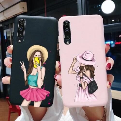 Case For Samsung A30 Case A305 Soft Silicone Back Cover Phone Case For Samsung Galaxy A 30 SM-A305F A405F Phone Holder Kickstand