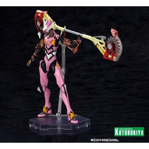 Kotobukiya Kp535 Evangelion Eva New Theater Version Mari Makinami Unit 8 1/400 Assembly Model Collectile Anime Action Figure Toy