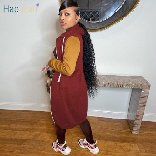 Женские куртки с капюшоном HAOYUAN China At AliExpress