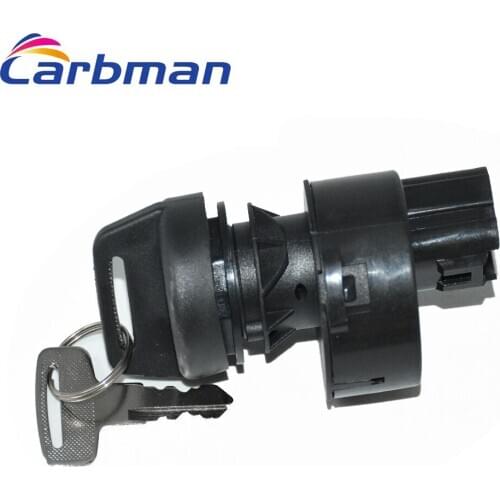 Carbman Ignition Switch Key for Yamaha 450 660 700 YXR450 YXR700 Replace for 5UG-H2510-00-00