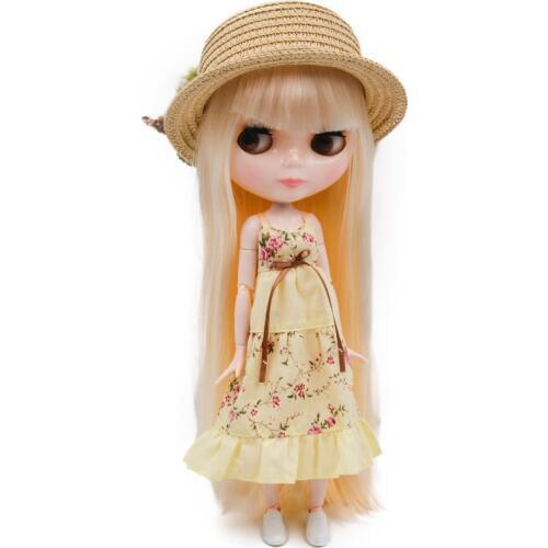 Neo Blyth Doll NBL Customized Shiny Face,1/6 BJD Ball Jointed Doll Ob24 Doll Blyth for Girl, Toys for Children HNBL18
