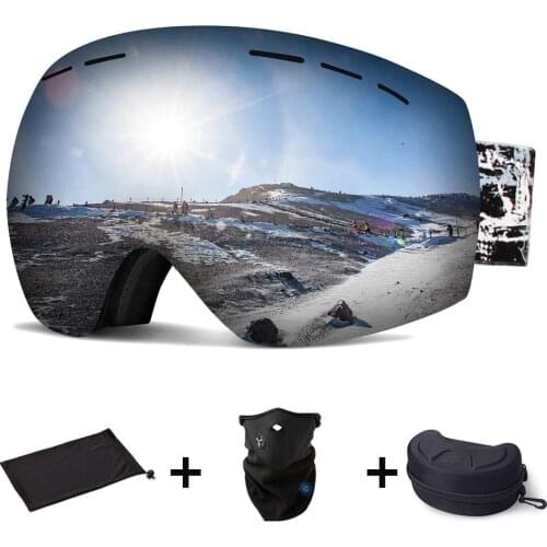 Ski Goggles Snowboard Snow Eyewear Anti-fog Big Ski Mask Glasses UV Protection Outdoor Winter Sports Skiing Skate For Men Women