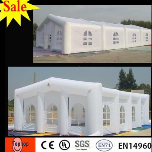 Inflatable tent inflatable white wedding tent inflatable party tent inflatable marquee for wedding or party with free shipping