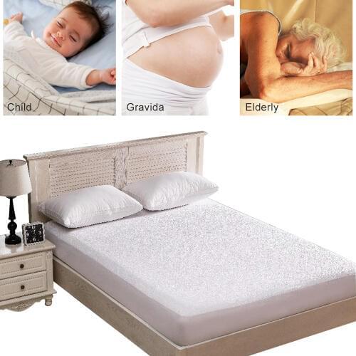 Bed Cover Waterproof Mattress Protector Mattress Topper for Bed Anti-mite Premium Hypoallergenic Bed Mattress Pad