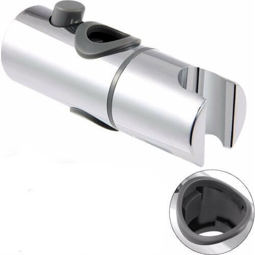 Shower Rail Slide Bathroom Shower Room Showerhead ABS Plastic Holder Bracket 360 Degree Rotation