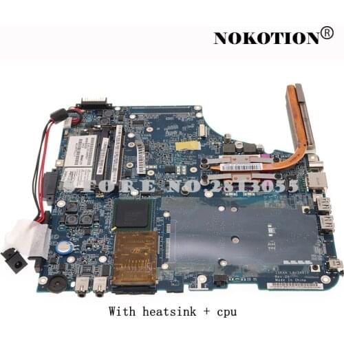Nokotion K000055770 K000055760 Laptop Motherboard For Toshiba Satellite A200 A205 ISKAA LA-3481P intel 965GM DDR2