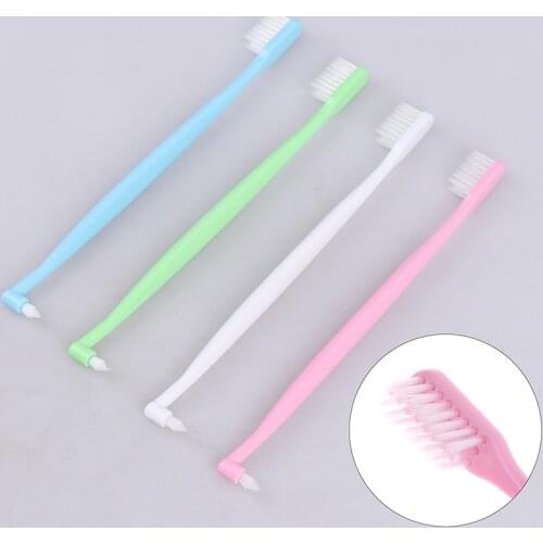 Orthodontic Toothbrush Interdental Brushing Toothbrush Double Ended Oral Dental Brace Care