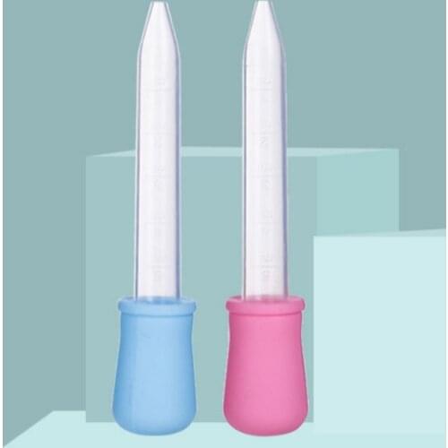 Dropper medication dropper for newborn babies with graduated silicone dropper
