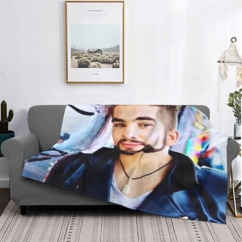Kendji Girac 1081 Blanket Bedspread Bed Plaid Gamers Infrared Sauna Layers
