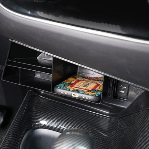 Instrument Dashboard USB Storage Box Case For Toyota C-HR 2018 Car Center Console Platform Case For Toyota CHR 2017 2018 2019