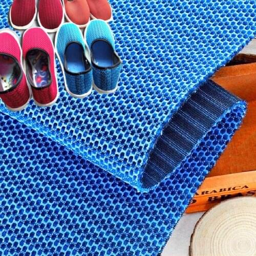 Spacer Mesh Fabrics For Shoes Bags PET Hygrolon Thick Breathable 150cm wide 3mm Thickness