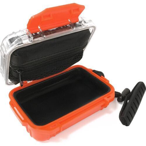 In-Ear Monitor Earphone Protective Hard Case Box Waterproof Shockproof Carrying Case