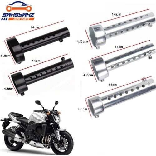 14mm Motorcycle Exhaust Muffler Silencer Pipe Iron Eliminator for Motorcycle Refitting