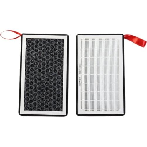2 Pc Conditioning Inlet Filter External Filter Elements Auto Parts Activated Carbon for Tesla Model 3/Y 2021 Air Filters