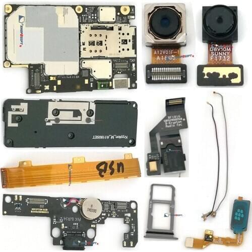 99% new For Blackberry Motion Camera / Loudspeaker/ Fingerprint / USB Charging Port Cable Flex