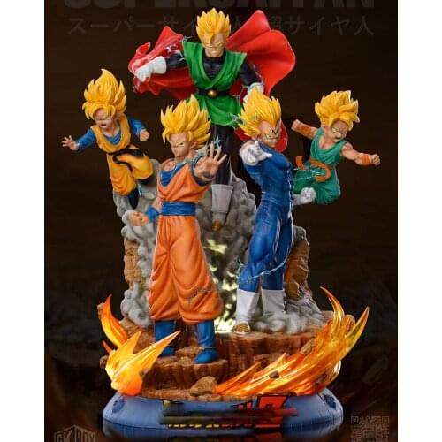 Presale 1/6 Scale Big Collection GKBOX Studio Gokong Five Sets Statue Model LED Lighting GK Resin