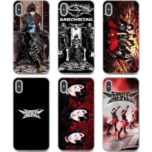 For Huawei P30 P40 P20 P7 P8 P9 P10 Lite Plus Pro 2015 2016 2017 Mini Soft Cover Bag Babymetal-JP-girl-idol-metal-band
