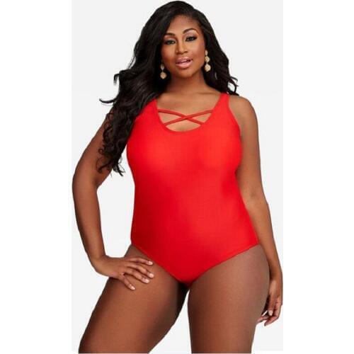 Plus size Swimwear body sexy Women One Piece Swimsuit Swim Bathing Suit bikinis 2020 mujer Woman Solid Color body suit Monokini