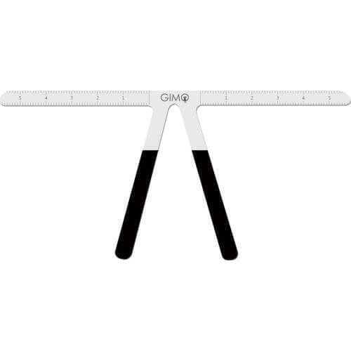 Eyebrow Ruler Franterd T-shaped Positioning Tattoo Balance Ruler Makeup Permanent Eyebrow Makeup Template Professional Ruler