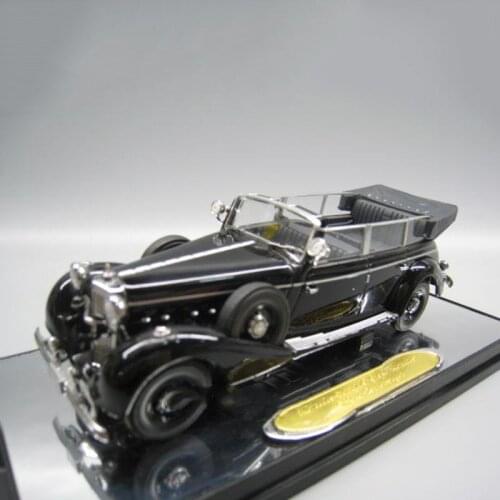 Diecast 1/43 Scale Convertible Car Alloy Model Rare Original Bag Collectible Gift Decoration Display Hot Toys