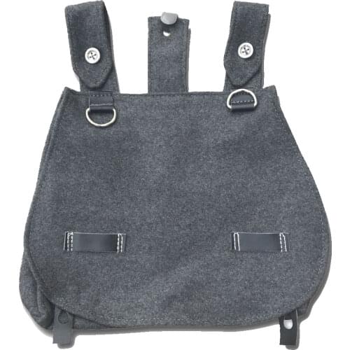 German M31 Bread Bag Portable Running Bag Tactical Woolen Cloth Retro WW2