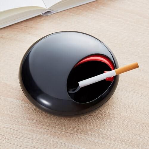 Ashtray Home Living Room Nordic Large Fashion Multi-function Coffee Table with Lid Office Creative Personality Trend