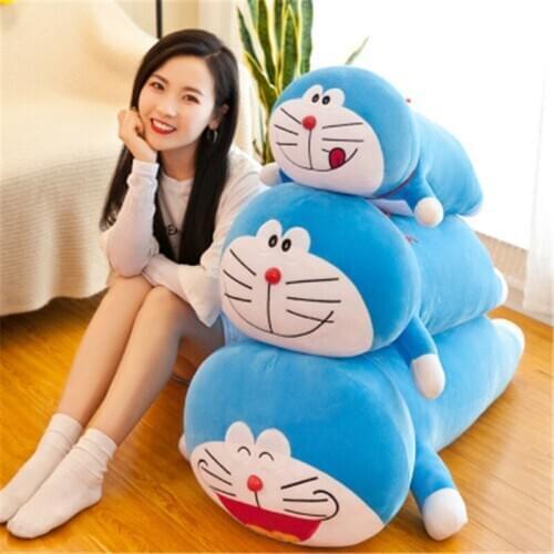 40/60cm Lovely Stand By Me Doraemon Plush Toys Cushion Stuffed Cartoon Anime Doll Soft Cats Animal Pillow for Kids Girls Gift