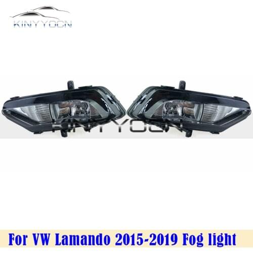 For Volkswagen VW Lamando 2015 16 17 18 2019 Front Bumper Fog Light Foglight Fog Lamp Foglamp
