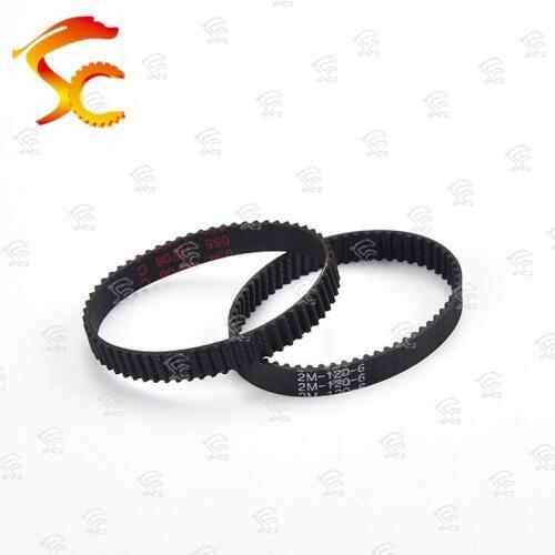 10pcs GT2 timing belt Perimeter 120 172 190 256 width 6mm 10mm Teeth 60 86 95 128 loop 2GT synchronous belt