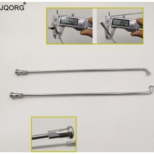 12 Pieces A Lot 8 K Diameter 4.50 mm Butted To 3.92 mm Head Thick Prevent Break Motorcycle Spokes 304 Stainless Steel Spokes